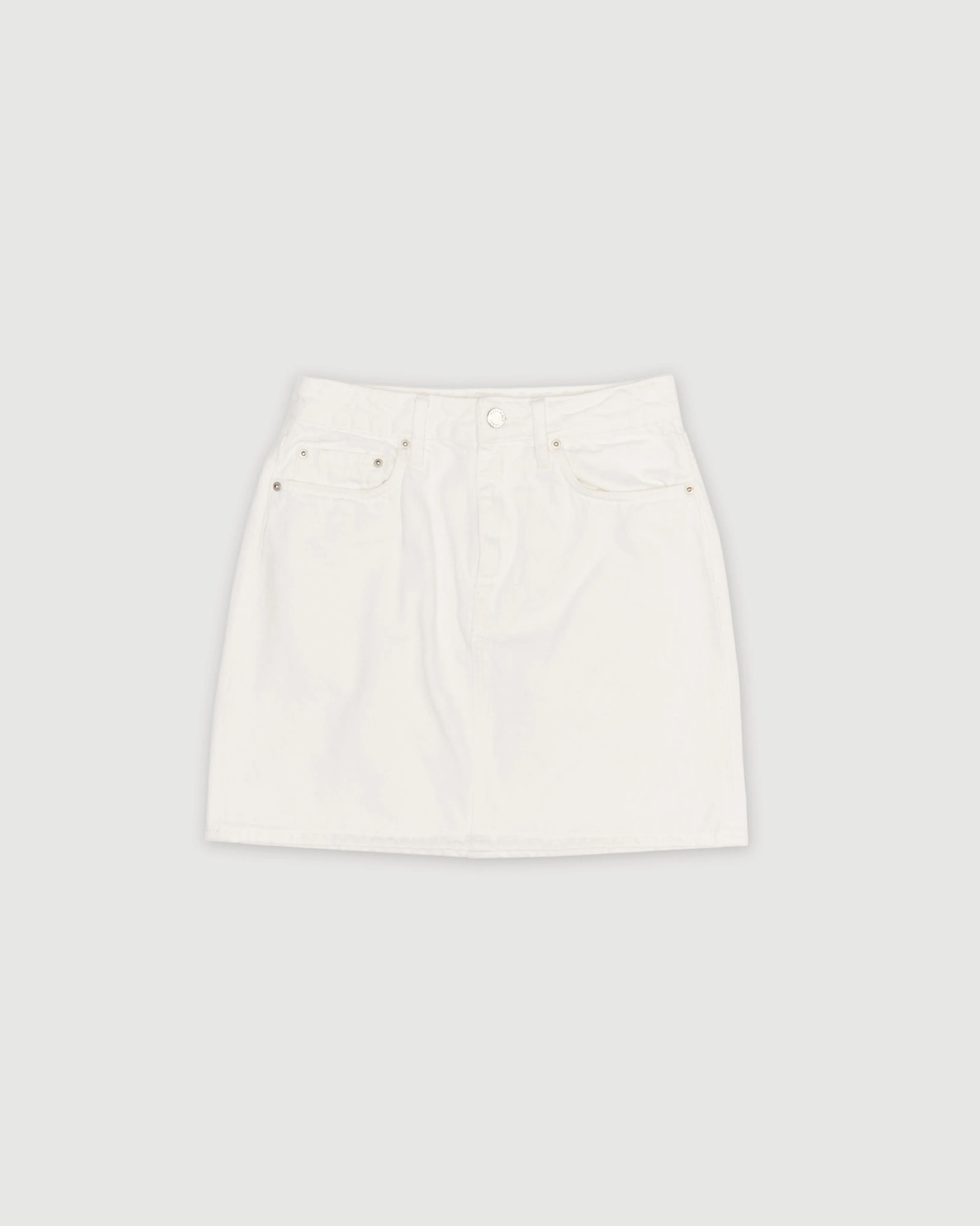 Re-Worn Womens Cotton Mini Skirt sold by Assembly Label