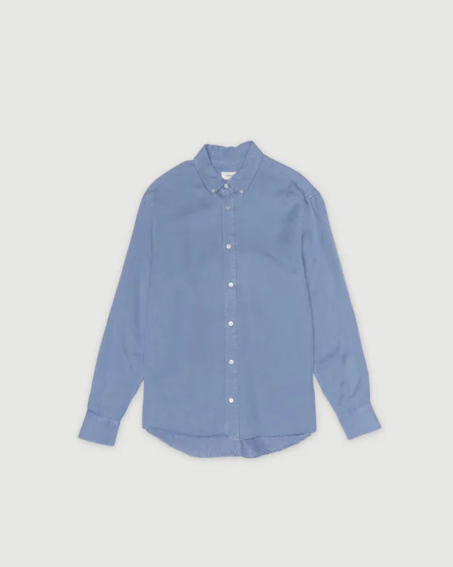 Re-Worn Mens Linen Blend Long Sleeve Shirt sold by Assembly Label