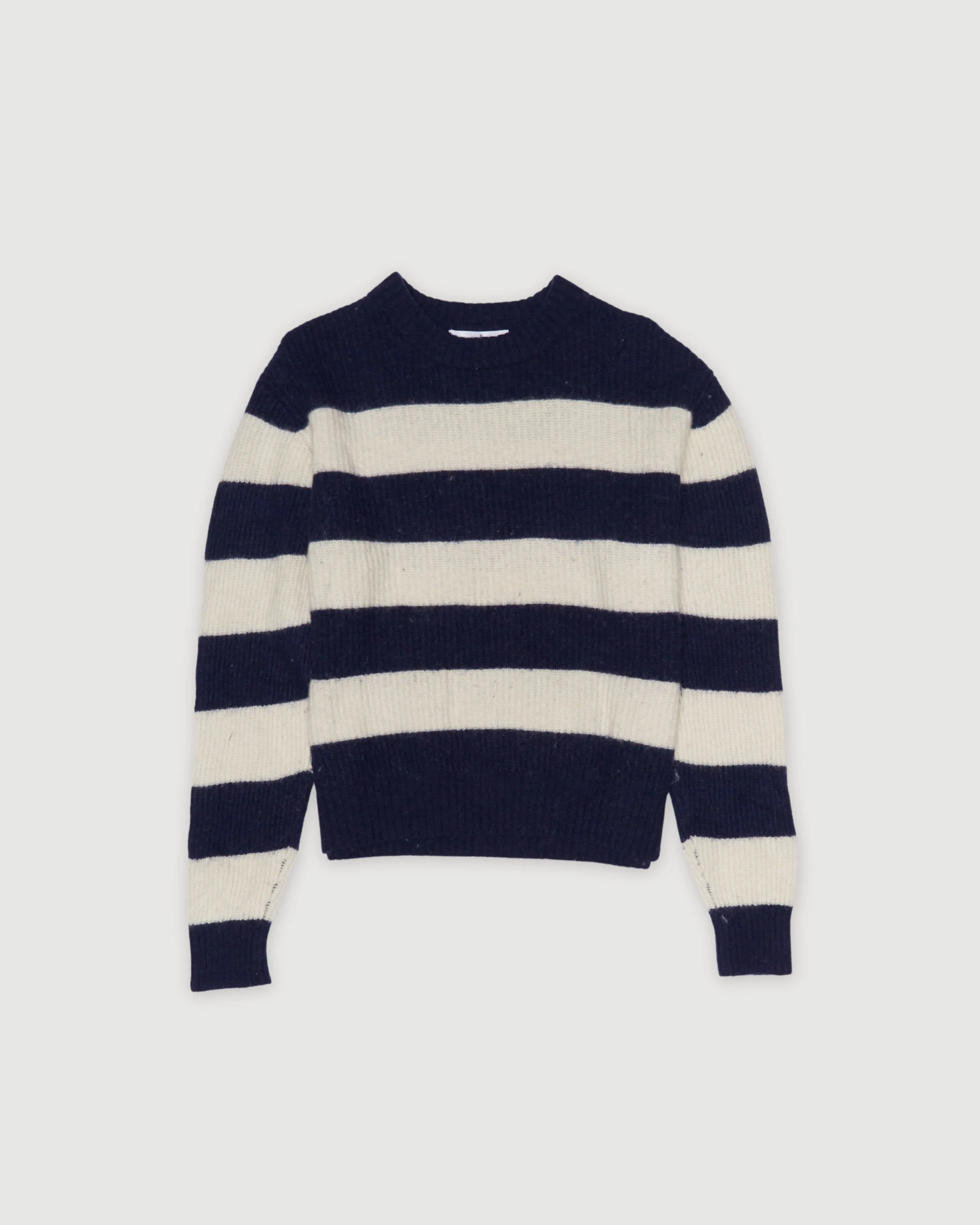 Re-Worn Womens Wool Blend Stripe Sweater sold by Assembly Label