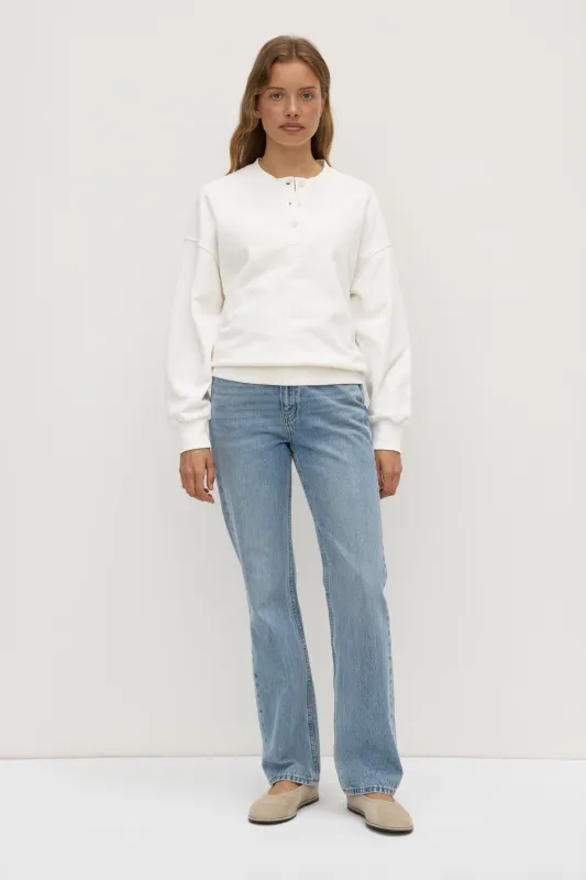 Anya Fleece Crew sold by Assembly Label