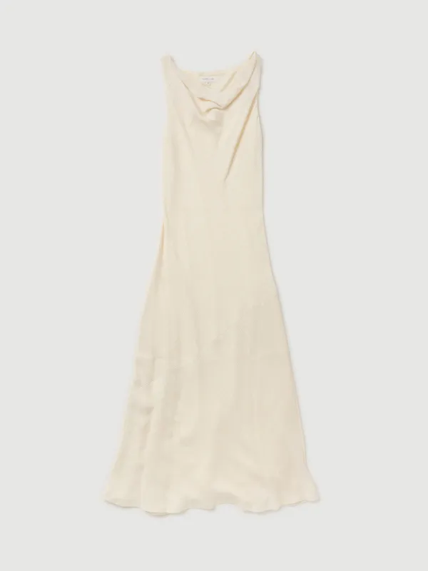 Re-Worn Womens Linen Blend Textured Slip Dress sold by Assembly Label