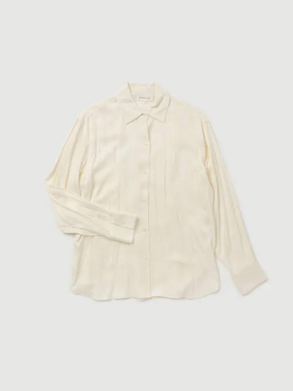 Re-Worn Womens Cupro Blend Long Sleeve Shirt sold by Assembly Label