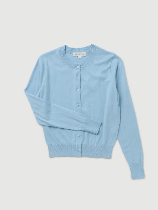Re-Worn Womens Cashmere Blend Textured Cardigan sold by Assembly Label