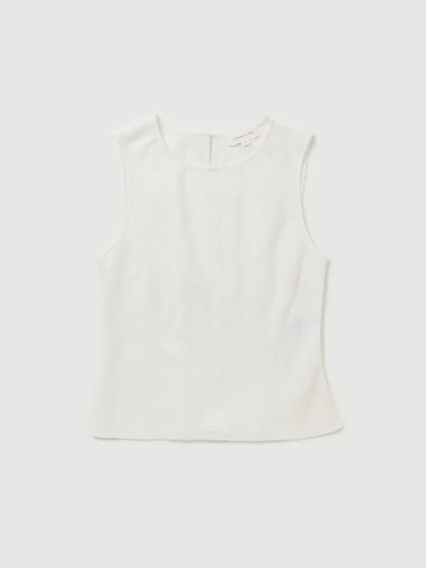 Re-Worn Womens Linen Textured Tank sold by Assembly Label