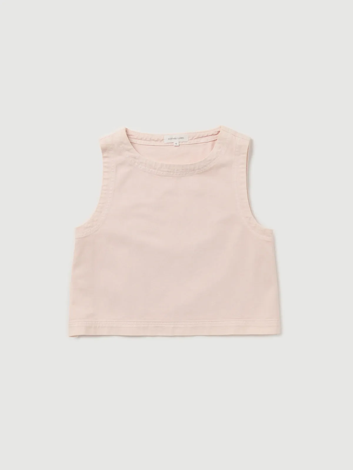 Re-Worn Womens Cotton Textured Tank sold by Assembly Label