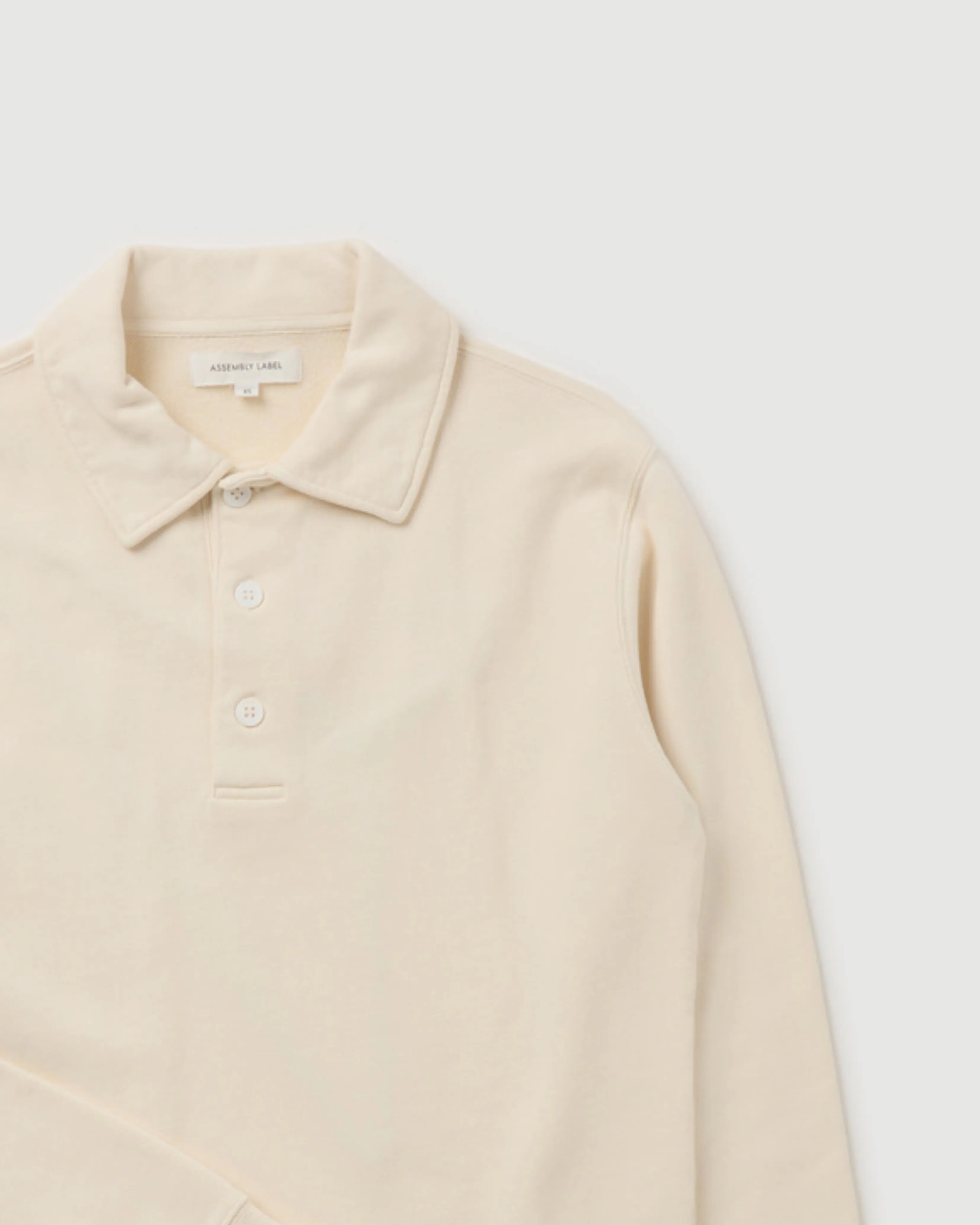 Re-Worn Mens Cotton Textured Polo sold by Assembly Label product image thumbnail 2