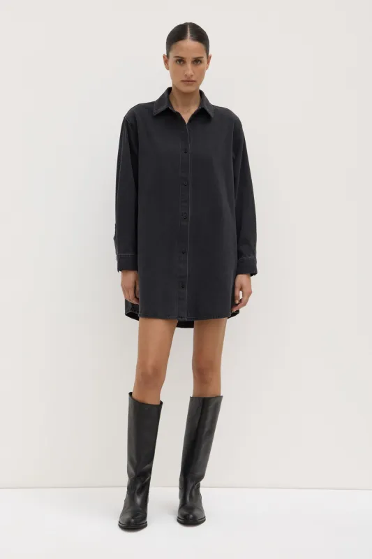 Athena Denim Shirt Dress sold by Assembly Label