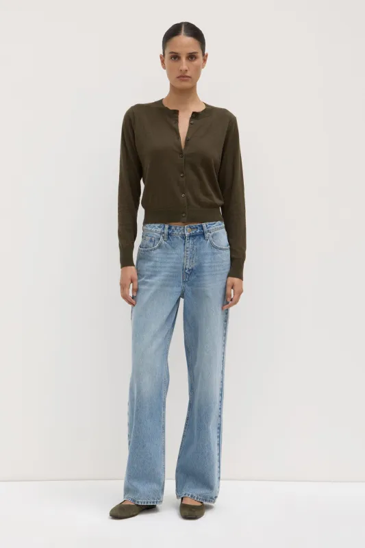 Semra Cotton Cashmere Cardigan sold by Assembly Label