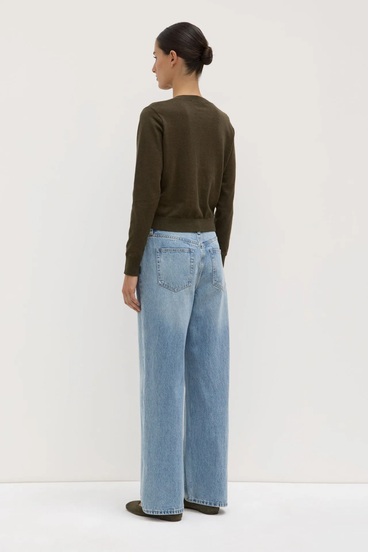 Semra Cotton Cashmere Cardigan sold by Assembly Label product image thumbnail 3