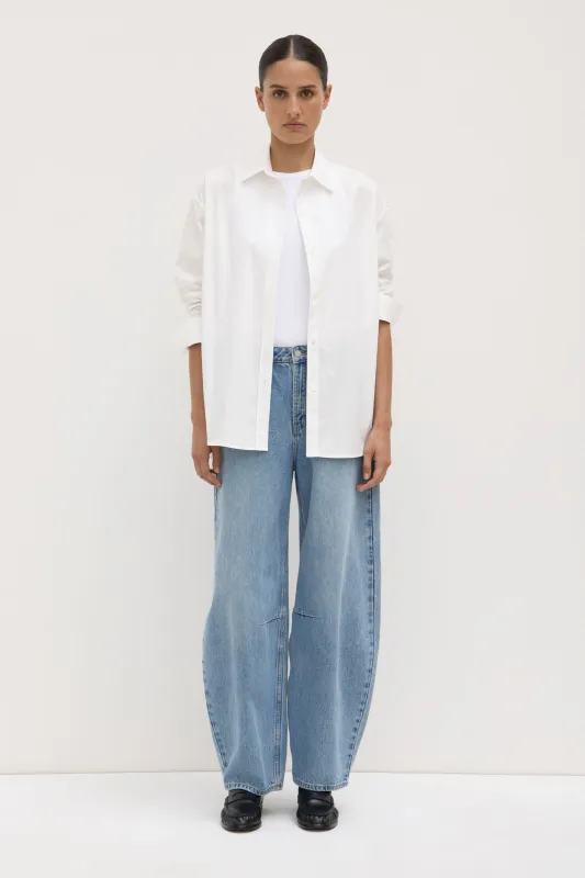 Marigold Poplin Shirt sold by Assembly Label