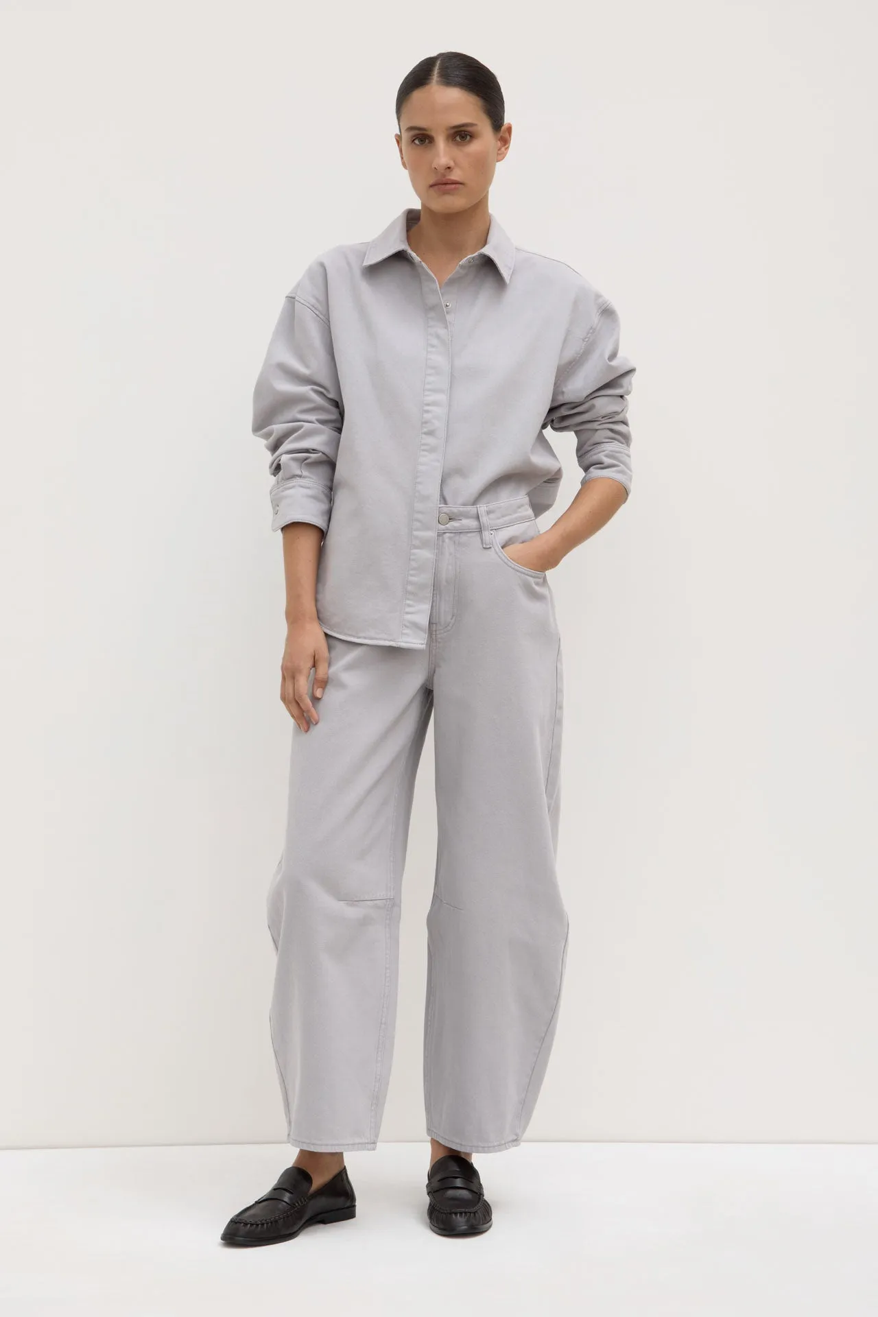 High Rise Barrel Jean sold by Assembly Label product image thumbnail 3