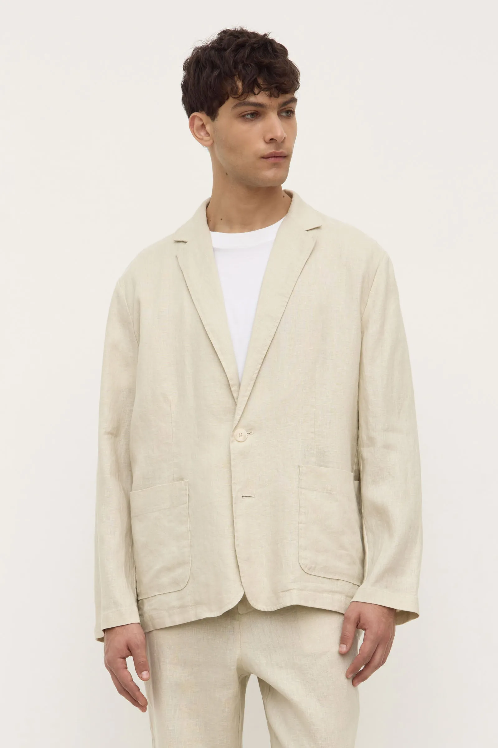 Fraser Linen Jacket sold by Assembly Label product image thumbnail 2