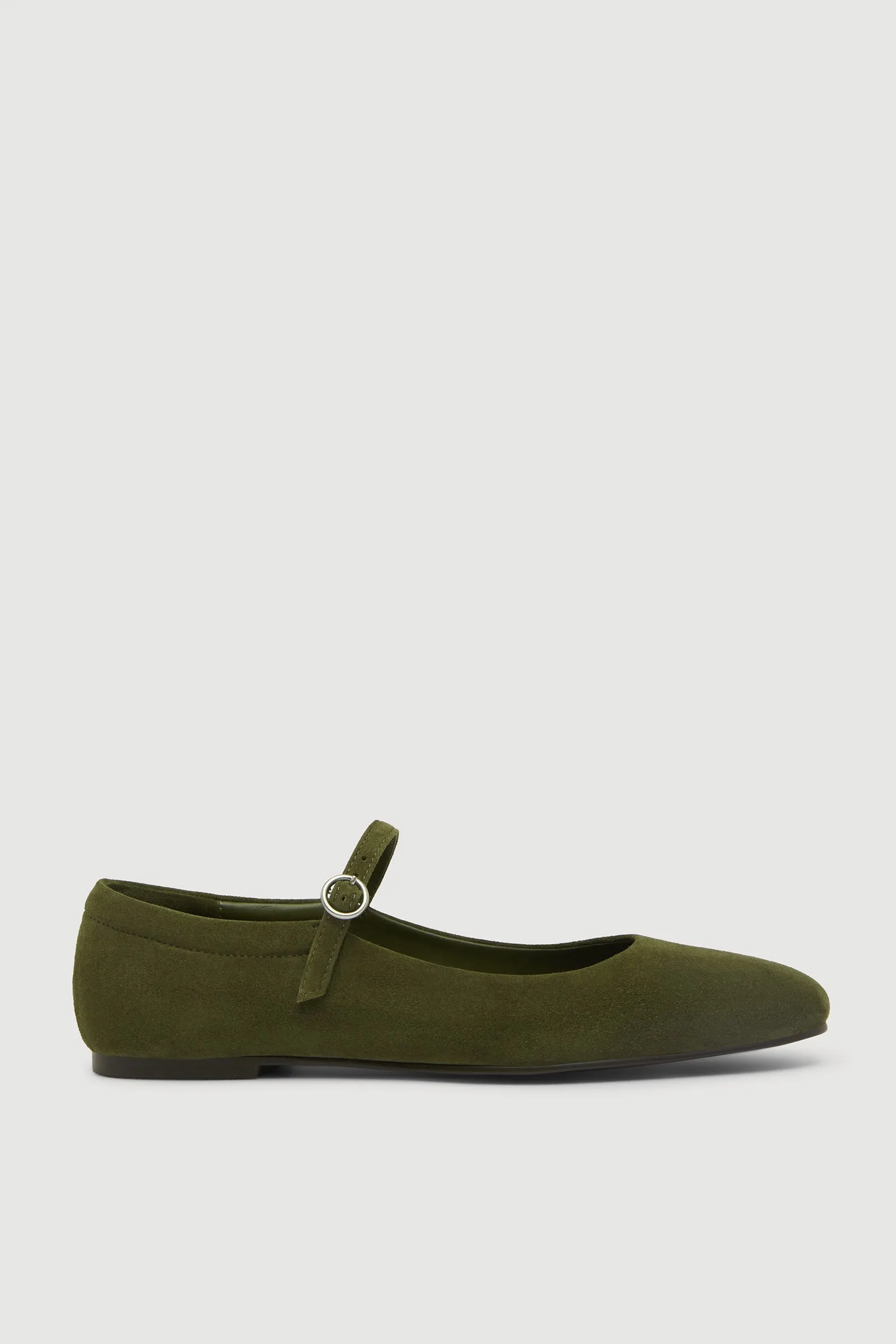 Beth Suede Ballet Flat sold by Assembly Label