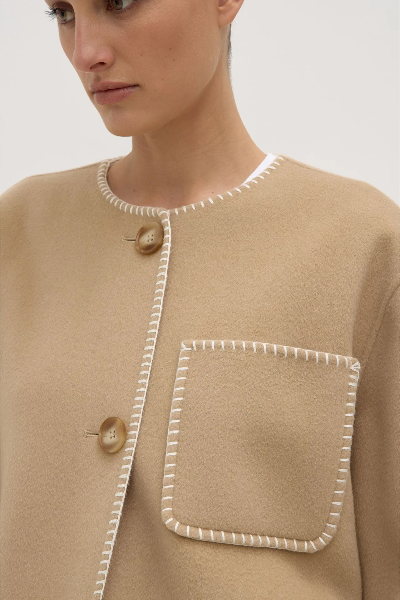 Camille Wool Cashmere Jacket sold by Assembly Label product image thumbnail 5