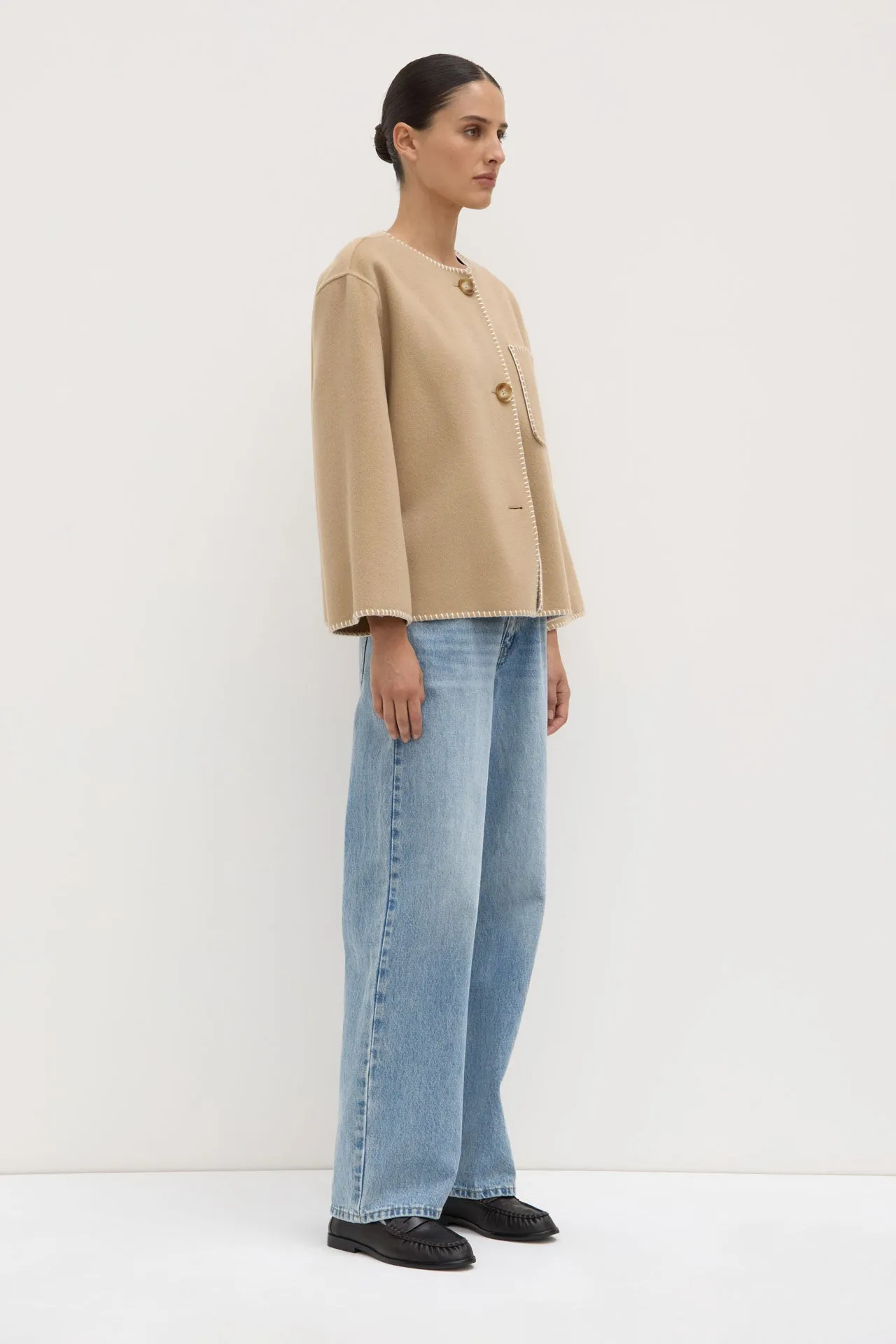 Camille Wool Cashmere Jacket sold by Assembly Label product image thumbnail 3