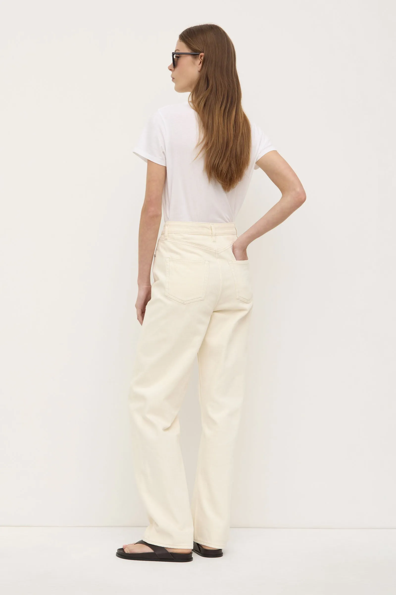 High Waist Straight Jean sold by Assembly Label product image thumbnail 4