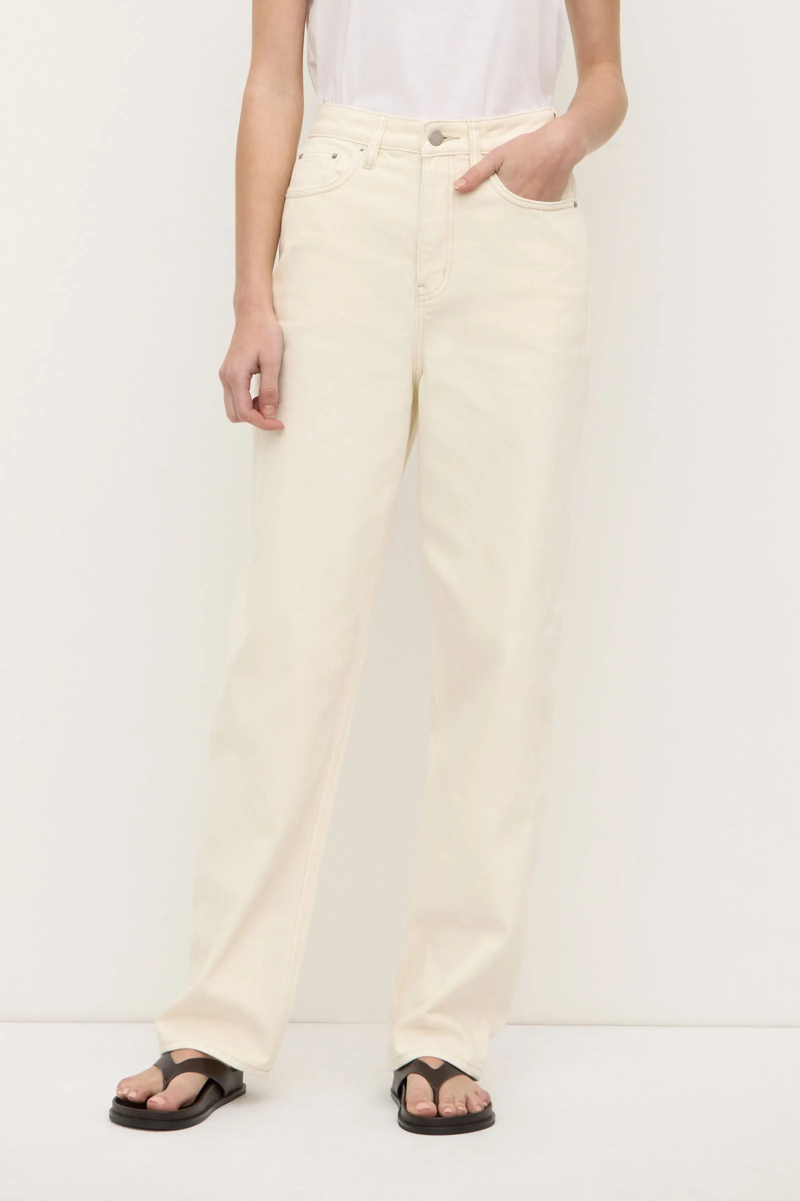 High Waist Straight Jean sold by Assembly Label product image thumbnail 2