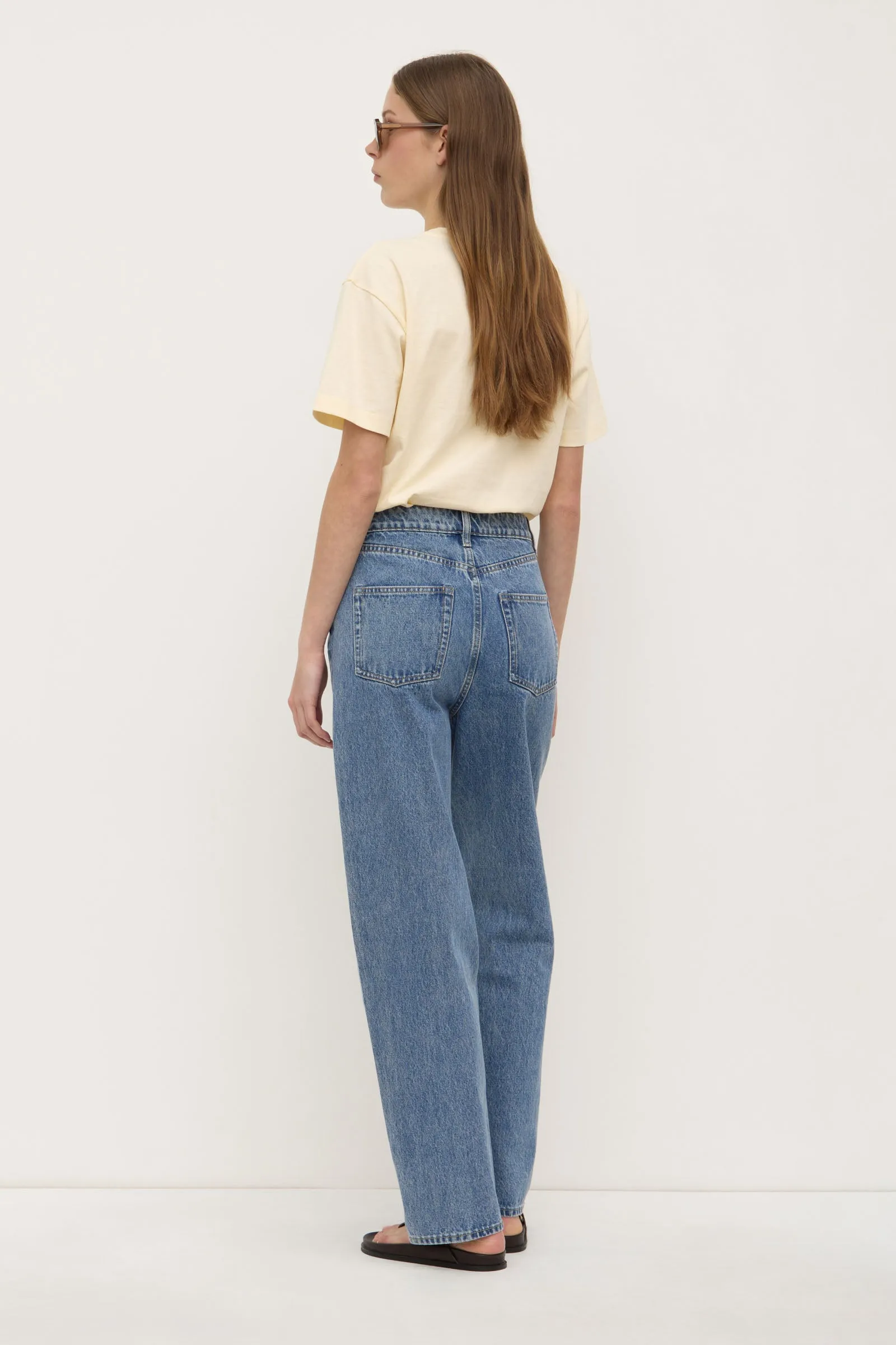 High Waist Straight Jean sold by Assembly Label product image thumbnail 4