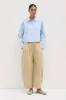 Tessa Poplin Cropped Shirt sold by Assembly Label