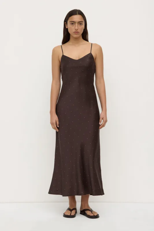 Pippa Dot Silk Slip Dress sold by Assembly Label