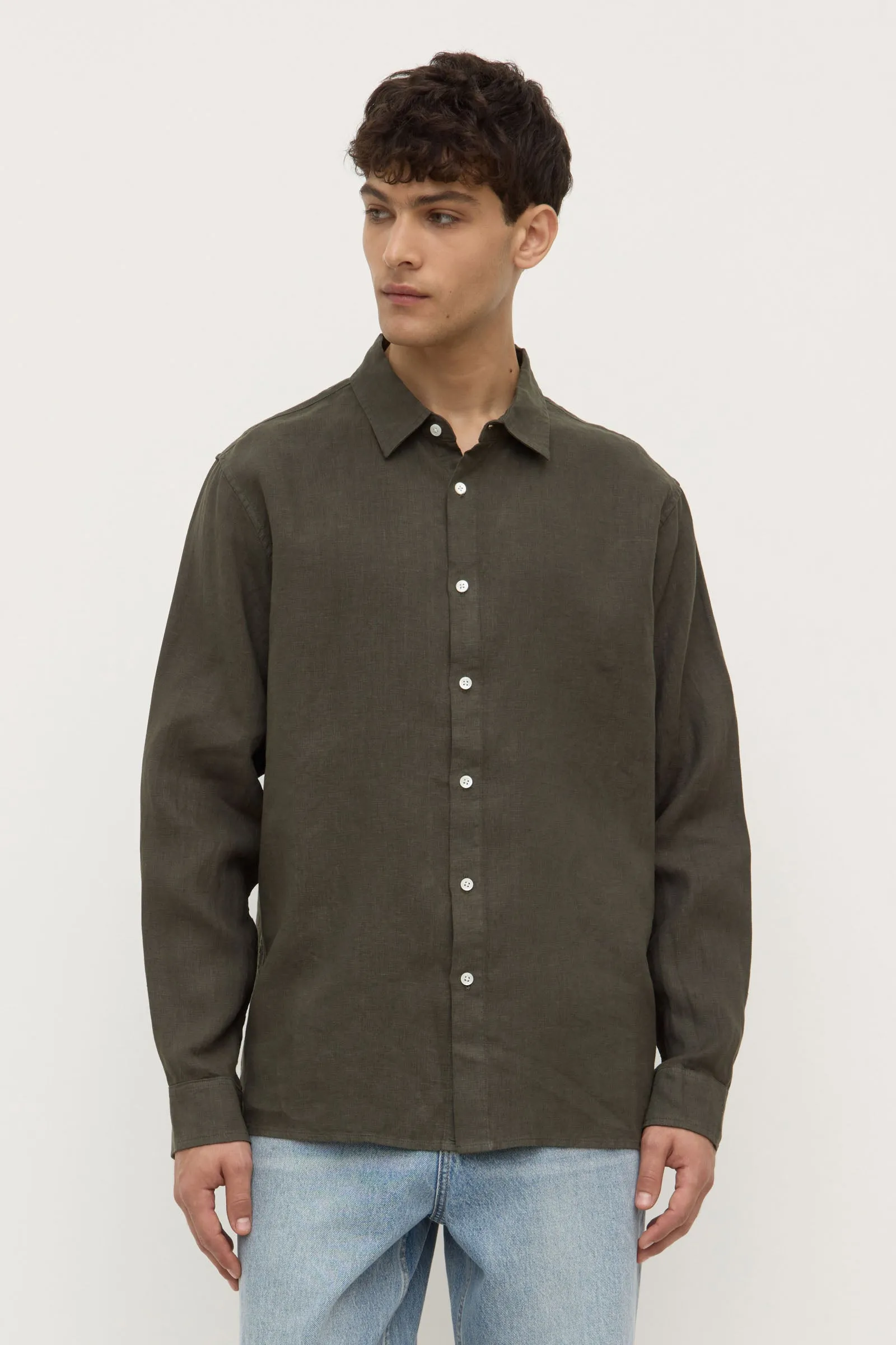 Mens Everyday Linen Shirt sold by Assembly Label product image thumbnail 2