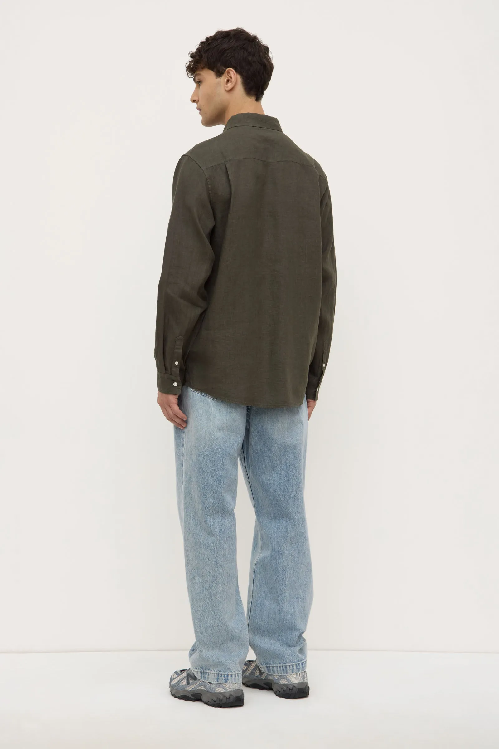 Mens Everyday Linen Shirt sold by Assembly Label product image thumbnail 4