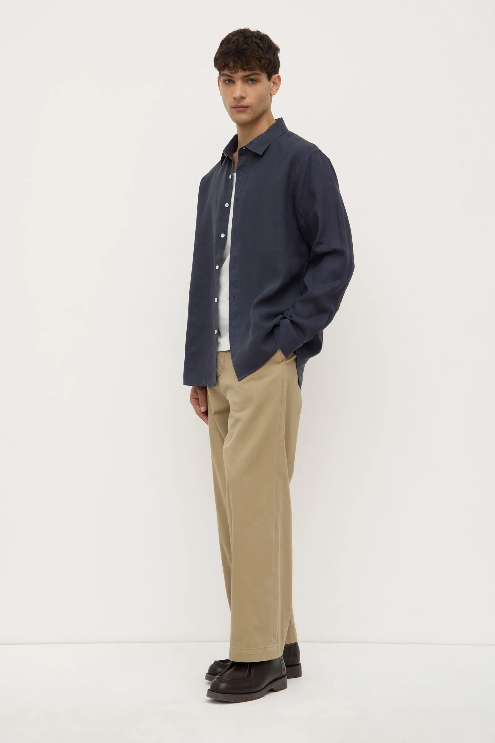 Mens Everyday Linen Shirt sold by Assembly Label product image thumbnail 3