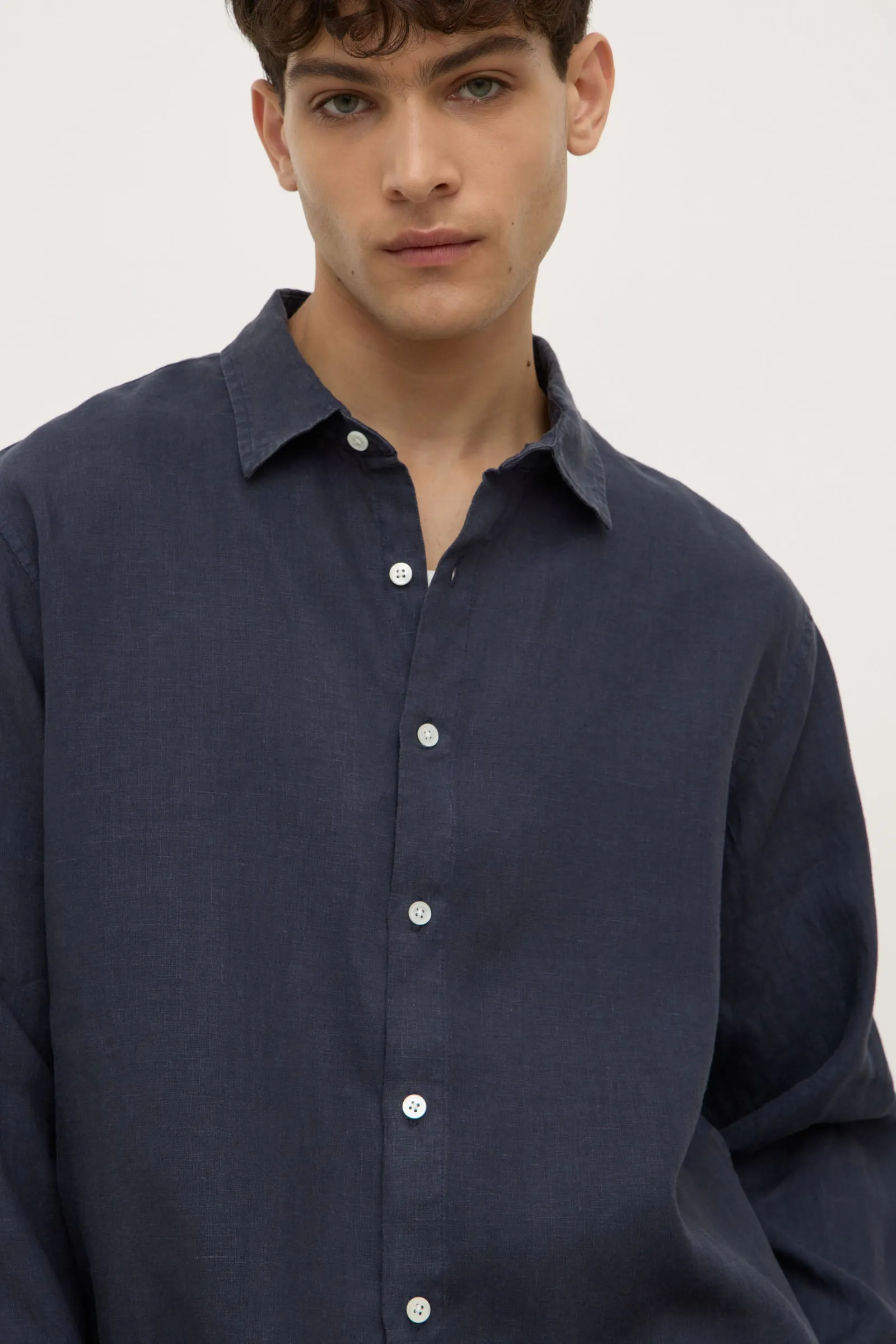 Mens Everyday Linen Shirt sold by Assembly Label product image thumbnail 5
