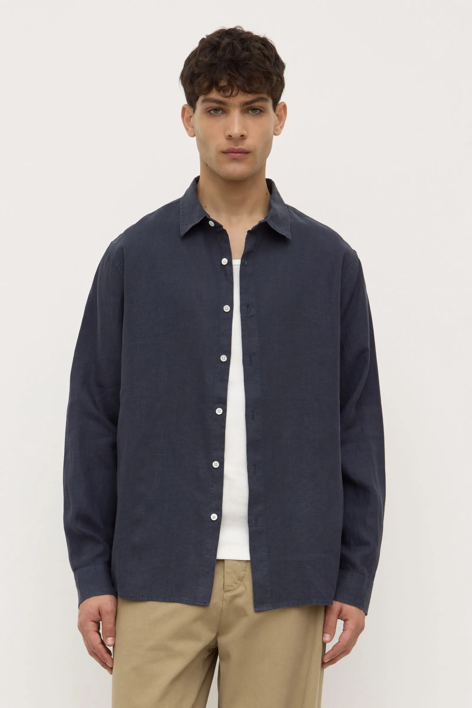 Mens Everyday Linen Shirt sold by Assembly Label product image thumbnail 2