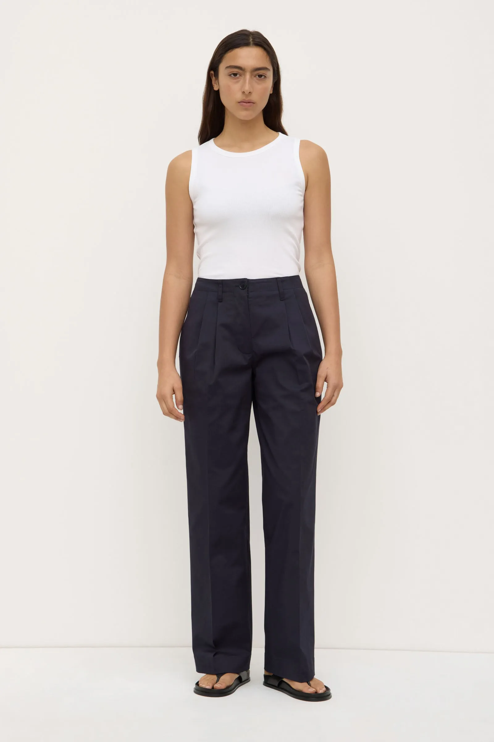 Ellen Cotton Twill Pant sold by Assembly Label