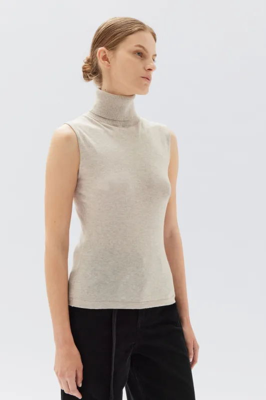 Marcella Cotton Cashmere Top sold by Assembly Label