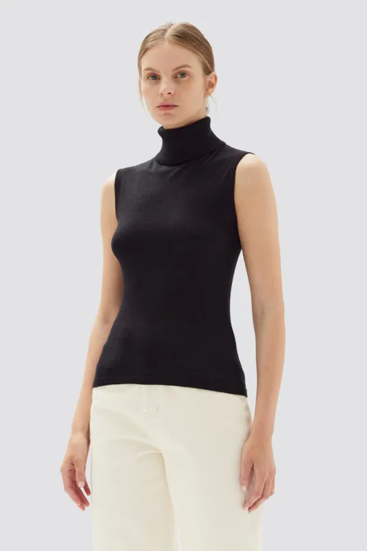 Marcella Cotton Cashmere Top sold by Assembly Label