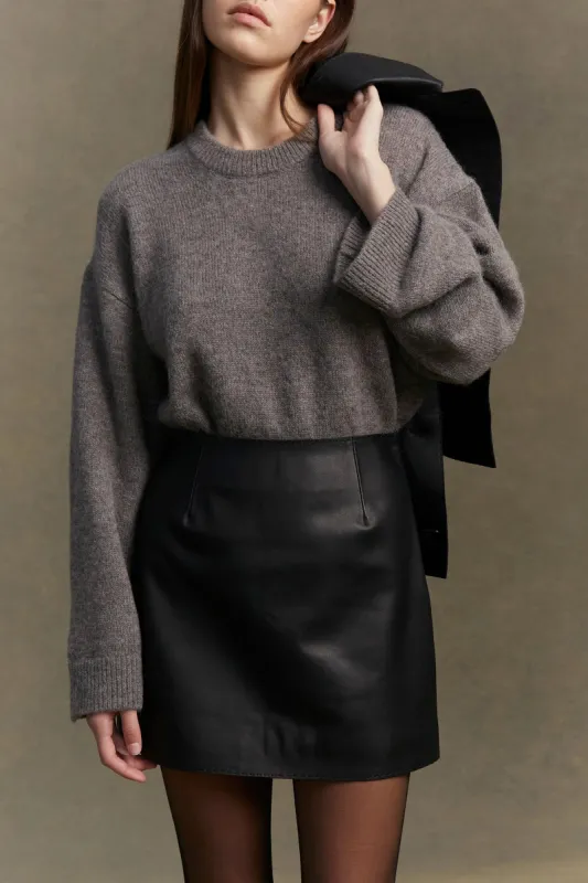 Leather Mini Skirt sold by Assembly Label
