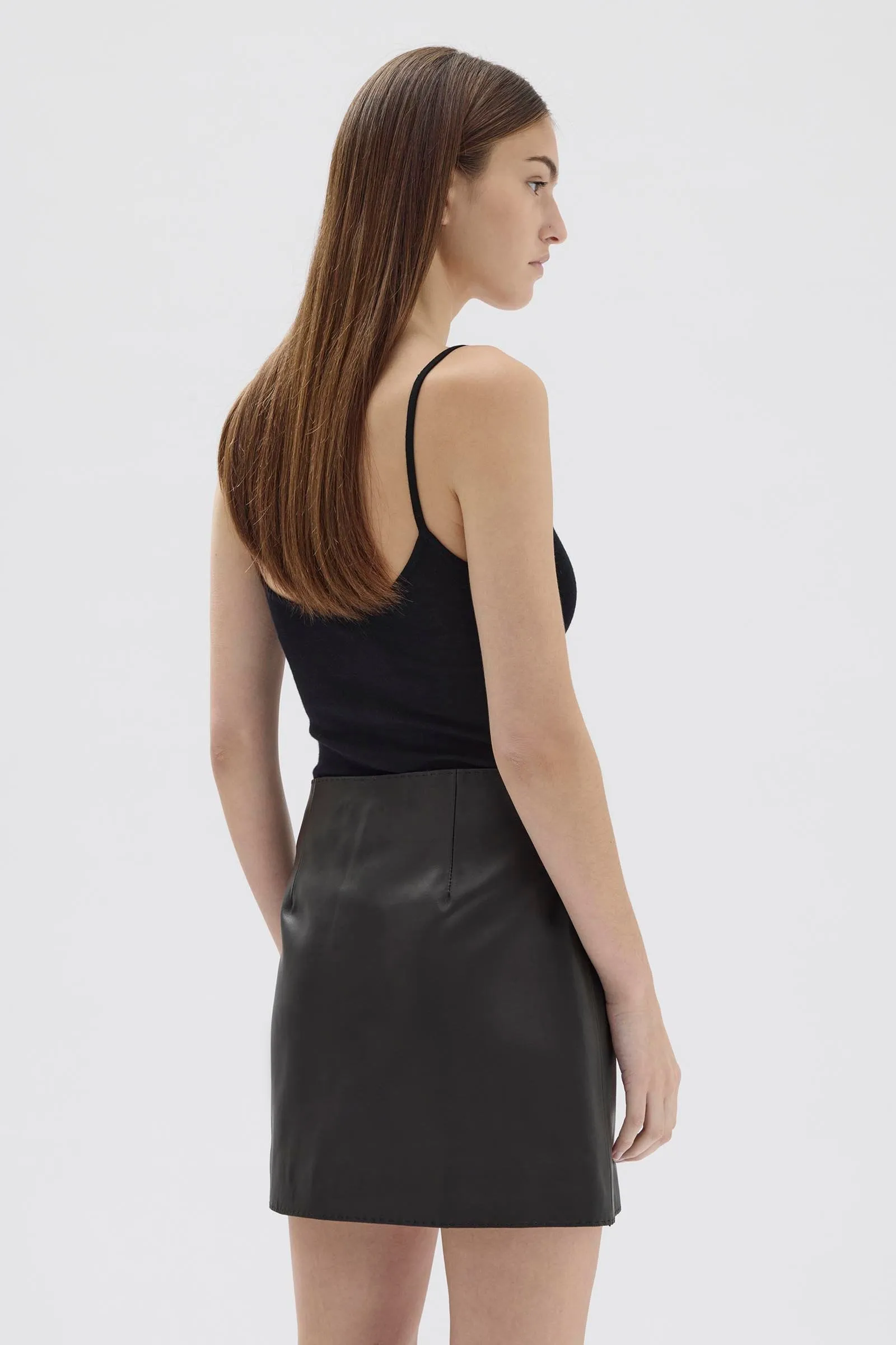 Leather Mini Skirt sold by Assembly Label product image thumbnail 4