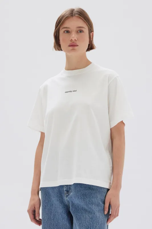 Womens Exhibited Print Tee made by Assembly Label