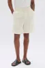 Stan Pleated Cotton Linen Short sold by Assembly Label