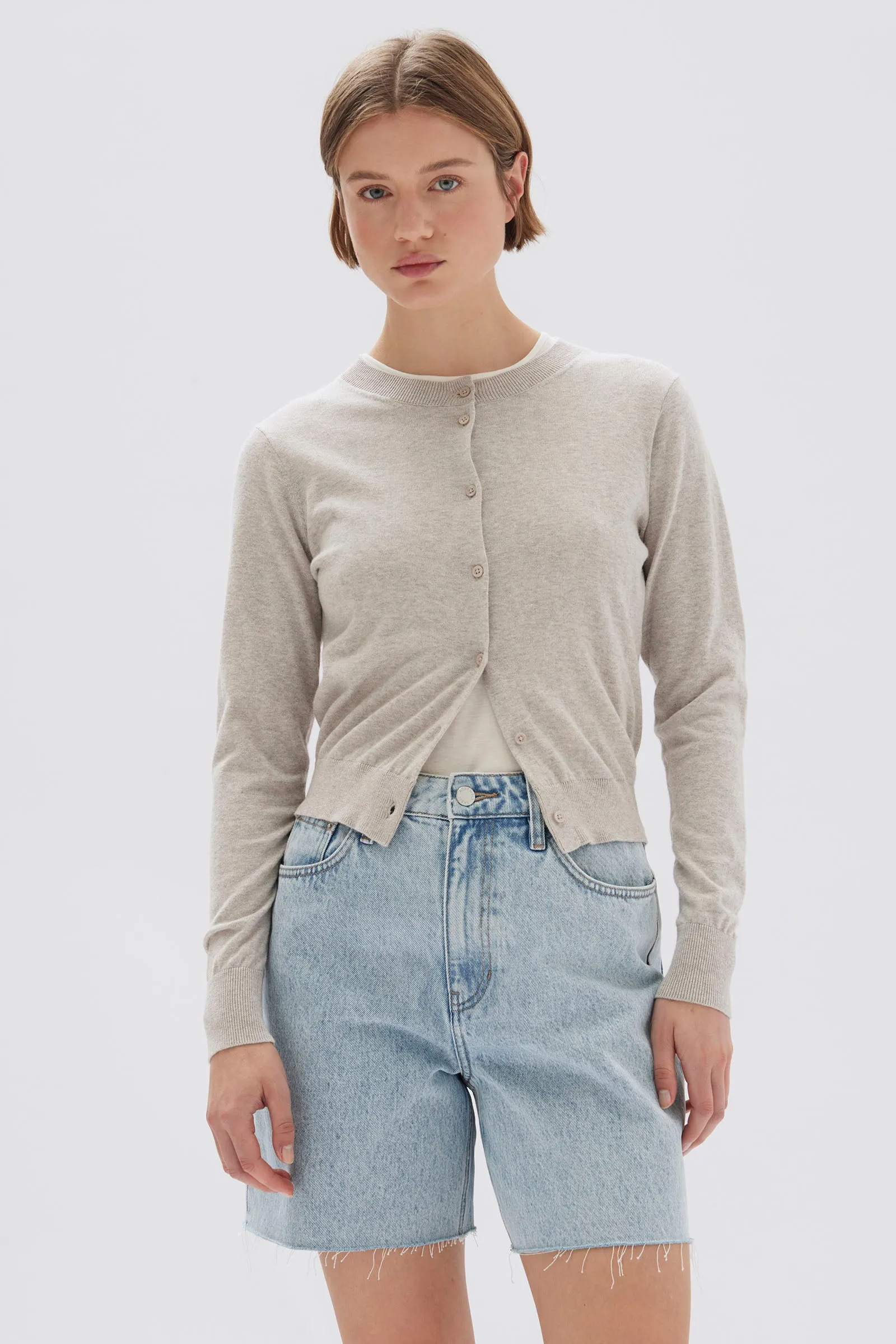Semra Cotton Cashmere Cardigan sold by Assembly Label product image thumbnail 2