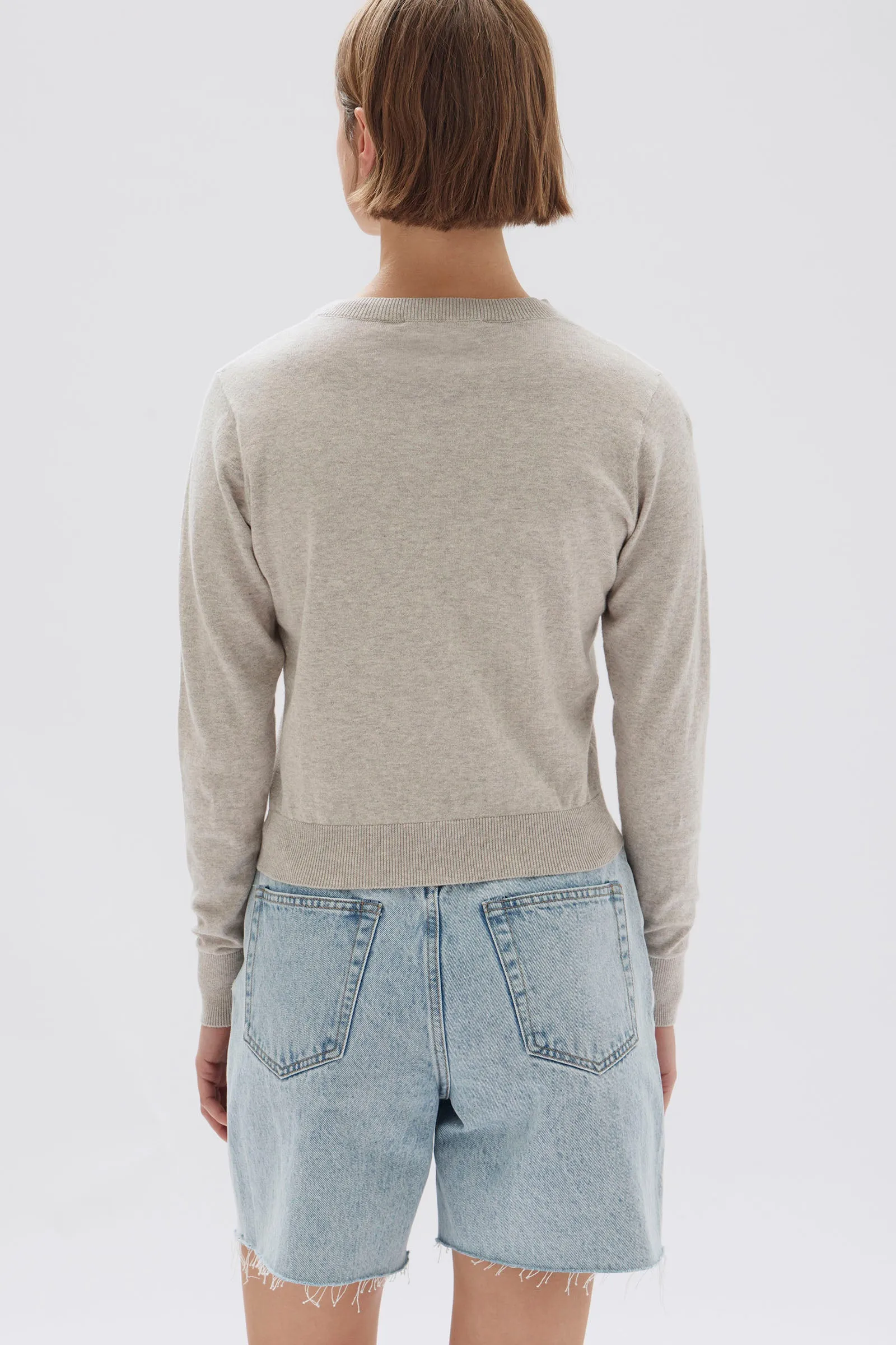 Semra Cotton Cashmere Cardigan sold by Assembly Label product image thumbnail 4