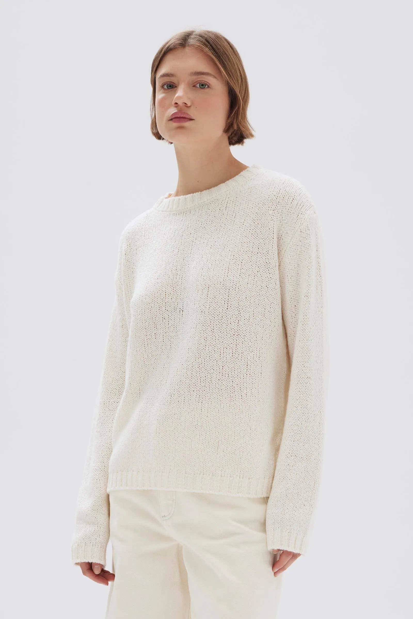 Rey Knit Long Sleeve Top sold by Assembly Label