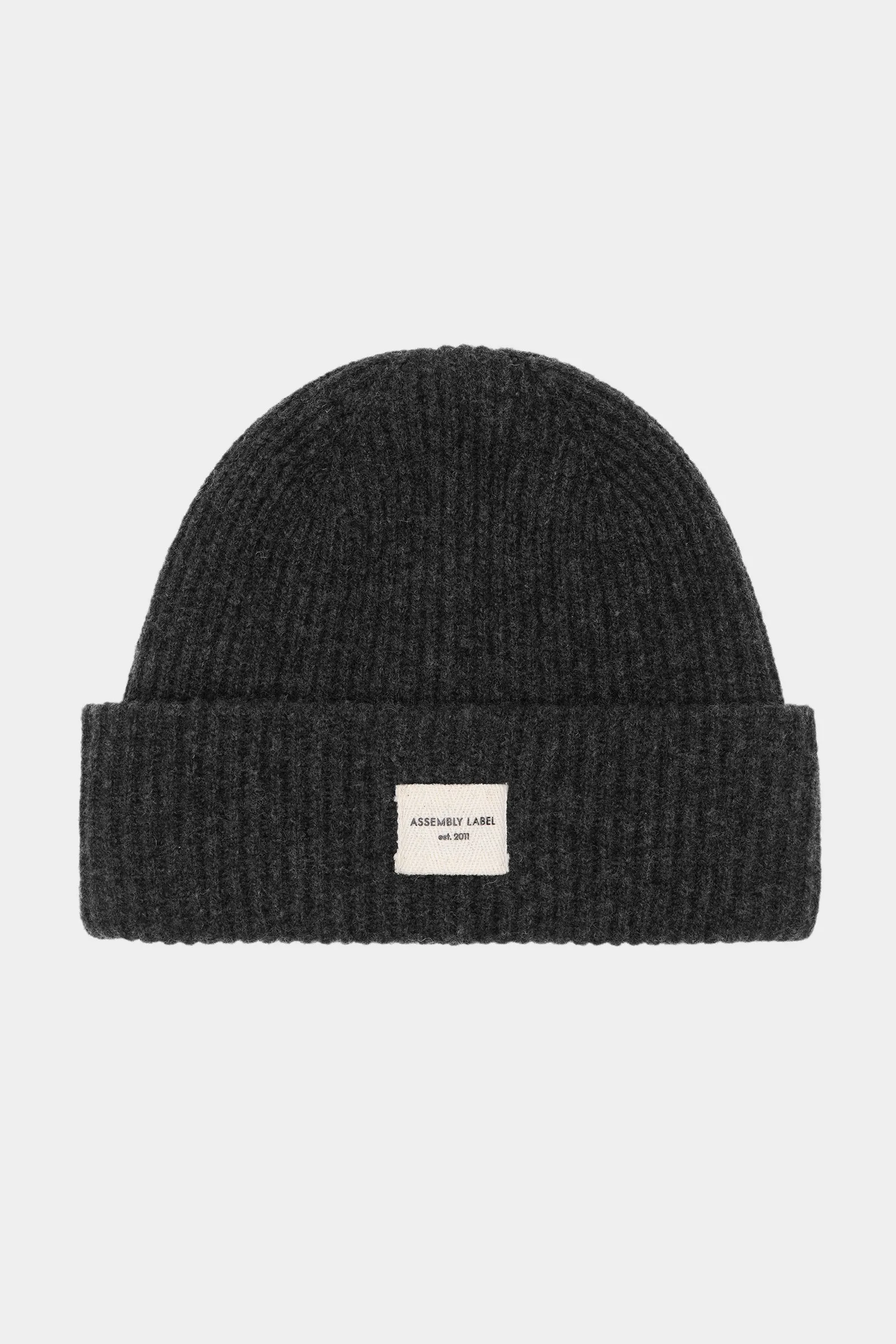 Wool Rib Beanie sold by Assembly Label