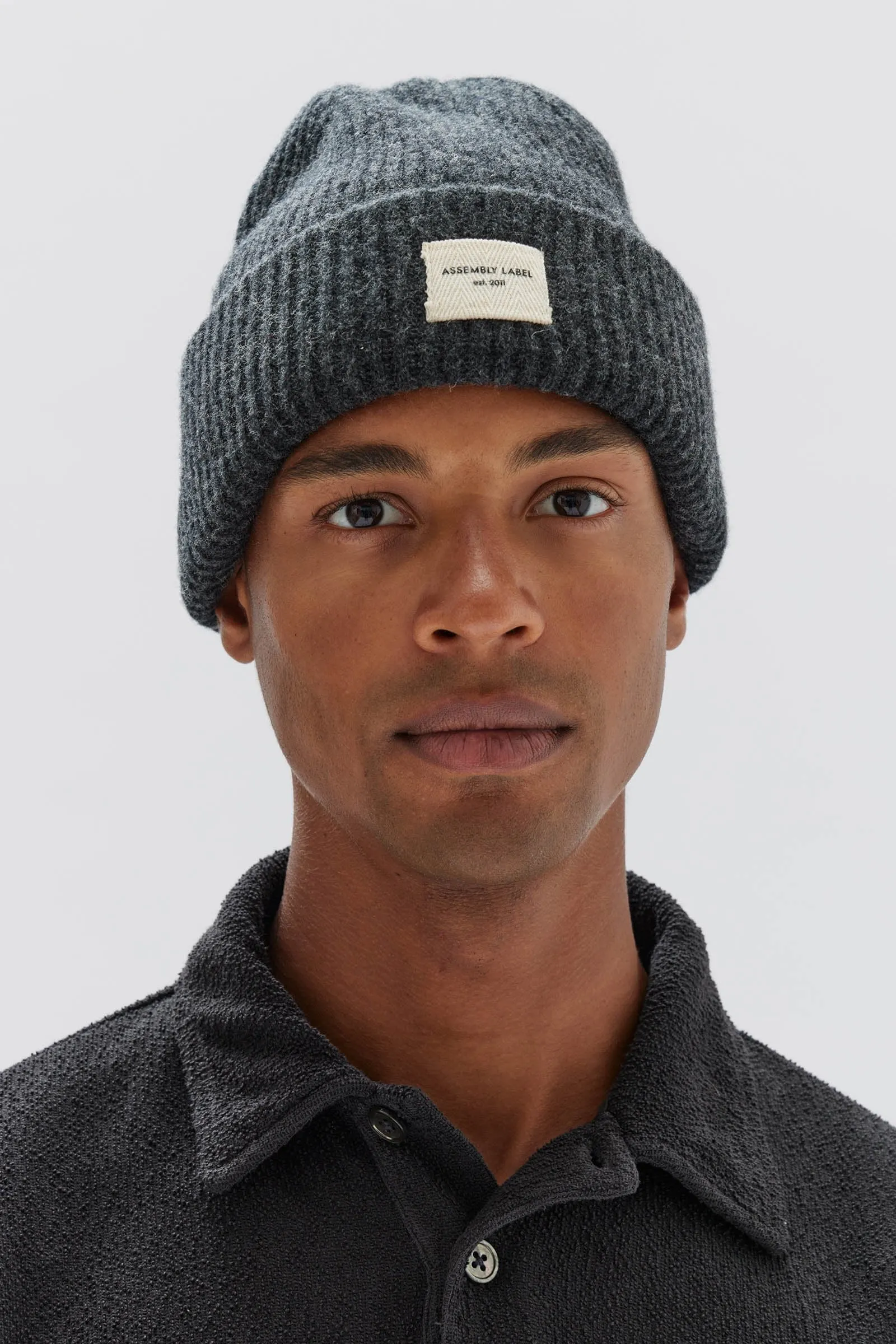Wool Rib Beanie sold by Assembly Label product image thumbnail 2