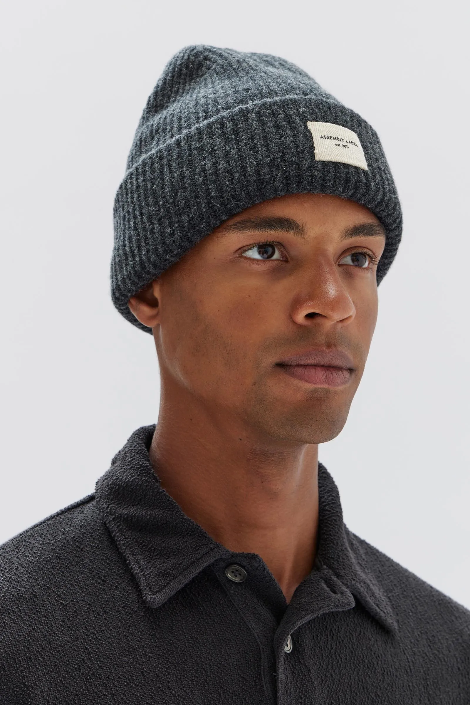 Wool Rib Beanie sold by Assembly Label product image thumbnail 3