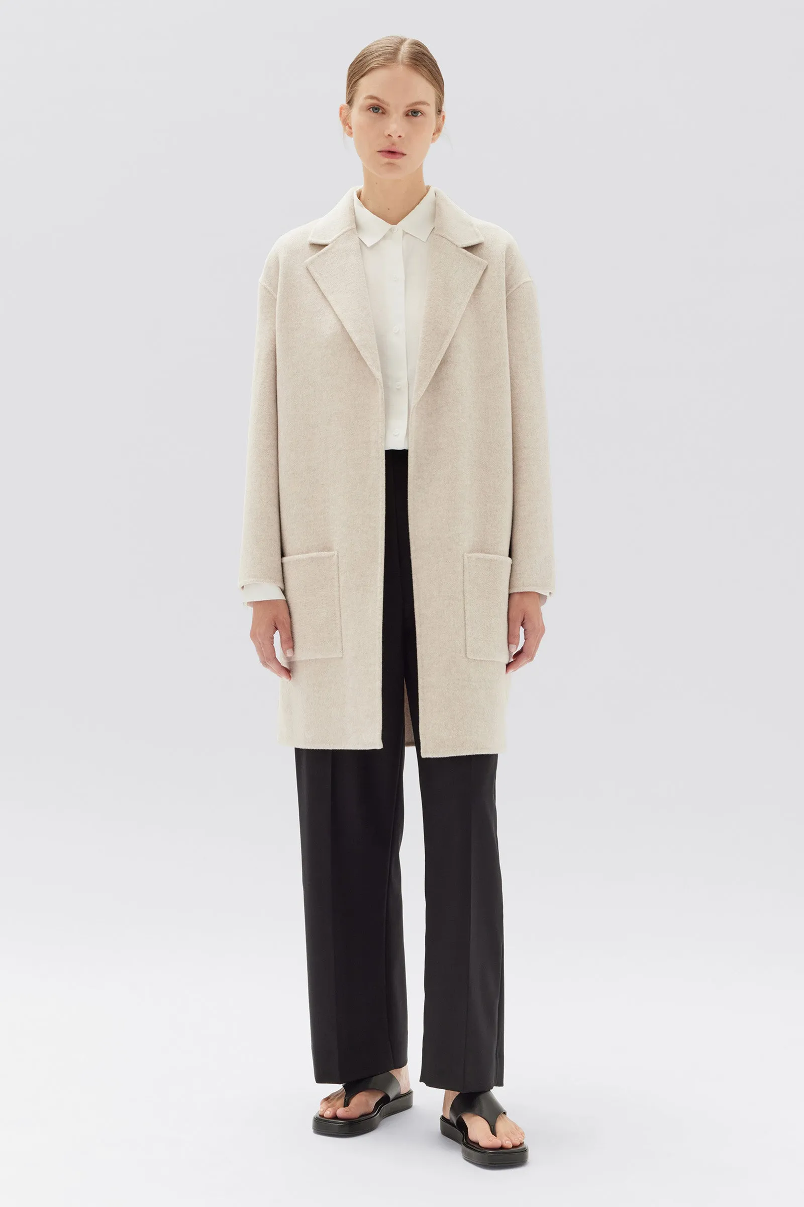Single Breasted Wool Coat sold by Assembly Label product image thumbnail 4