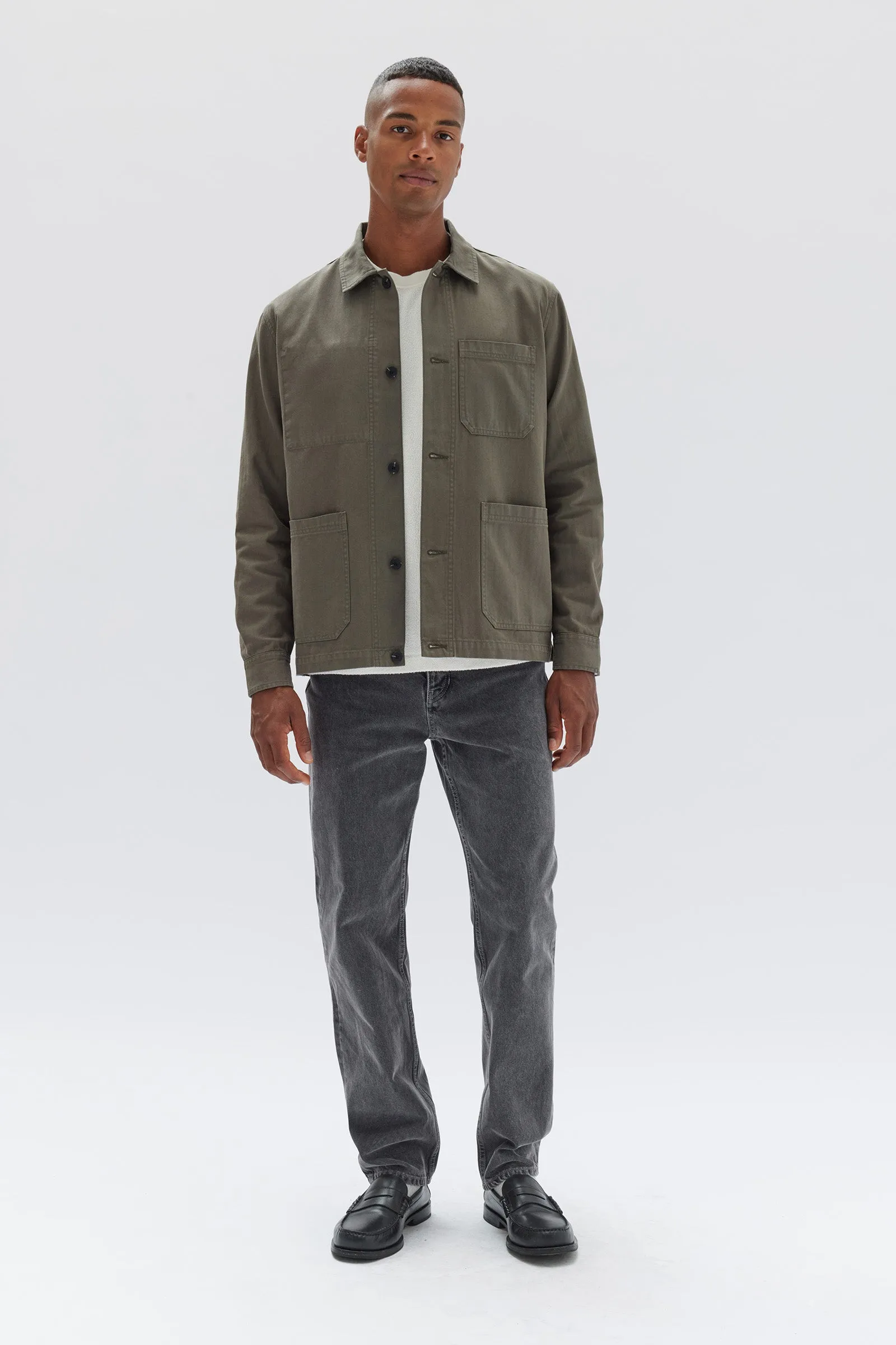 Herringbone Chore Jacket sold by Assembly Label product image thumbnail 3