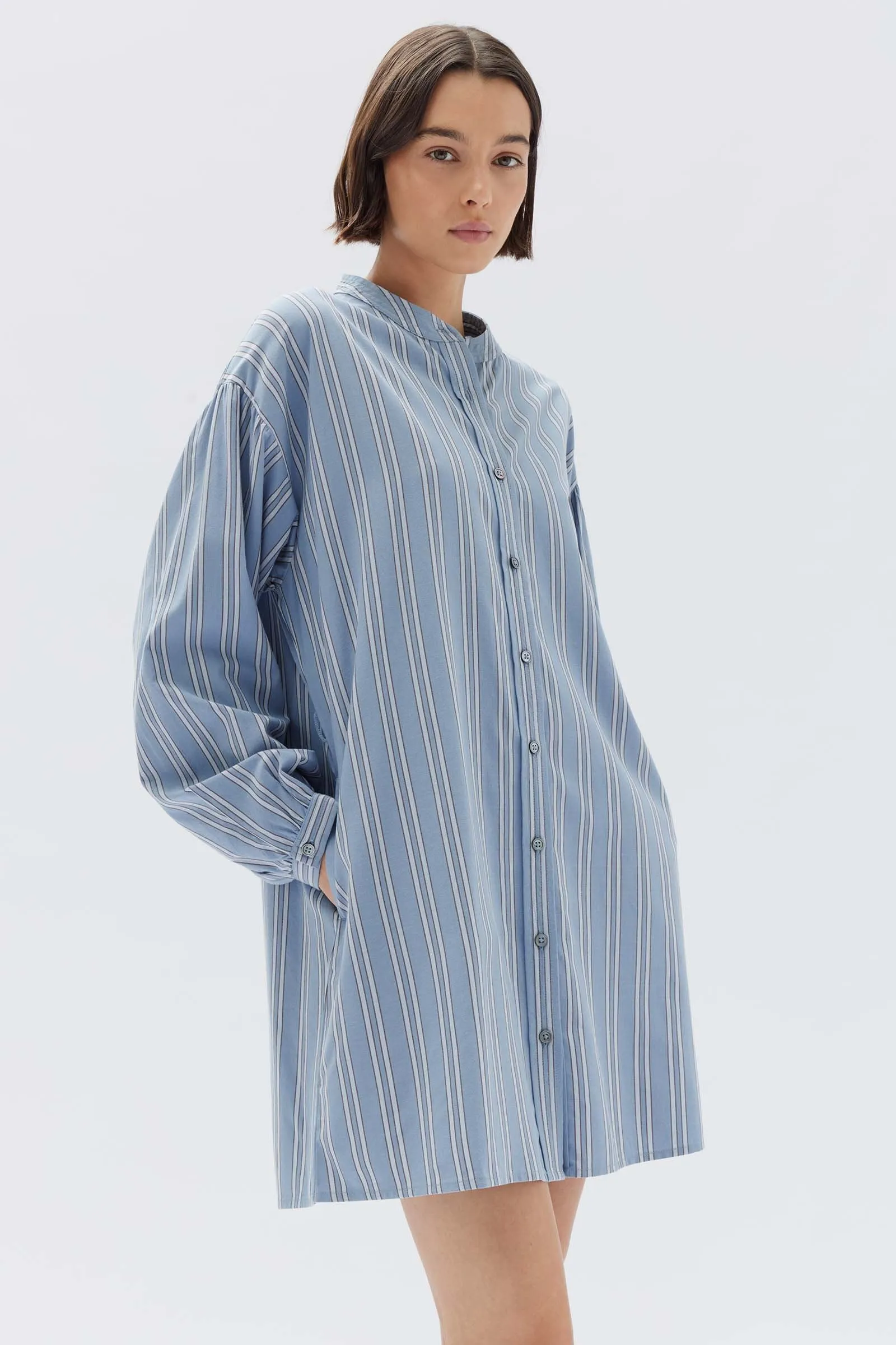 Luna Stripe Mini Dress sold by Assembly Label product image thumbnail 4