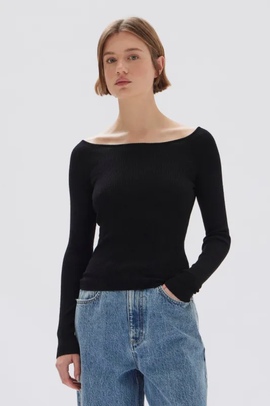 Izzy Long Sleeve Top sold by Assembly Label