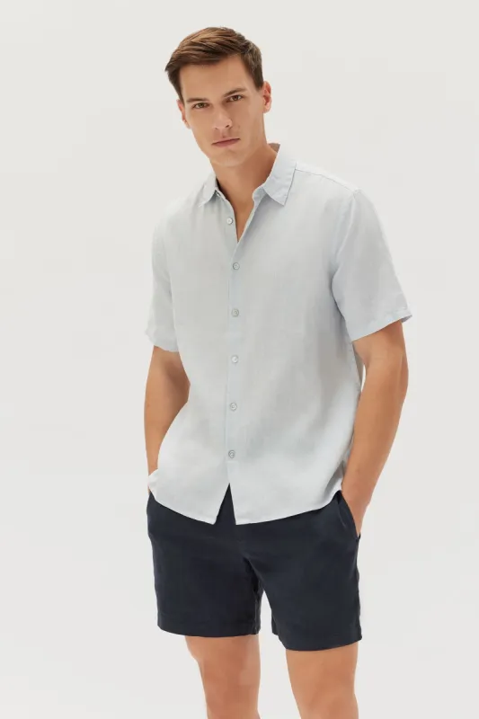 Short Sleeve Linen Shirt sold by Assembly Label