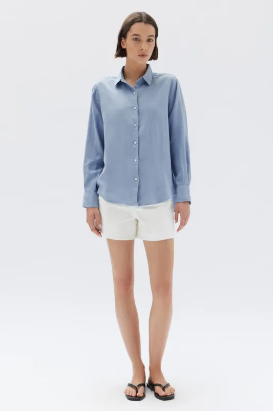 Xander Linen Shirt sold by Assembly Label