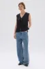 Ollie Poplin Tie Top sold by Assembly Label