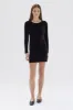 Valentina Velvet Mini Dress sold by Assembly Label